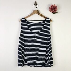 RACHEL HOLLIS Striped Tank Top
